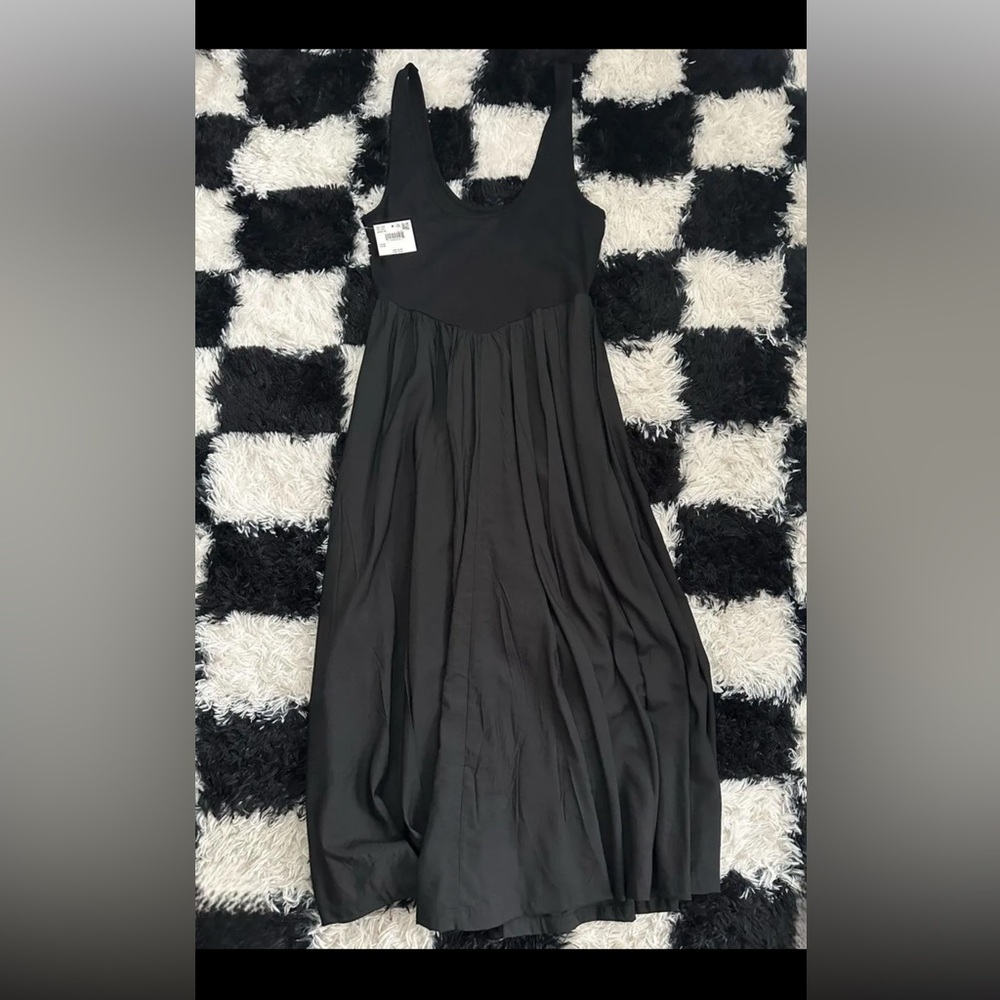 American Eagle Outfitters Black Maxi Dress